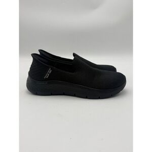 Skechers GO WALK Slip-Ins Women's 9 Black 124963W Hands Free Walking Shoes